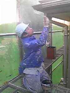 綾瀬市 Ｋ様邸 破風塗装