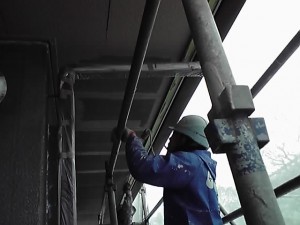 悪天候との戦いの末