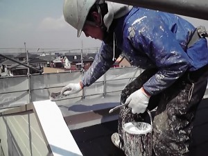 もう少しで外壁へ