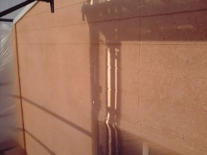 外壁吹き付け