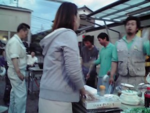 社内恒例バーベキュー