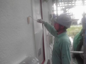 都筑区 T様邸 外壁中塗り