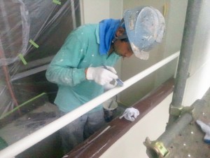 復旧作業途中経過