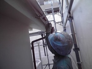 外壁完了、役物へ