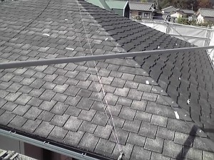 台風一過後の作業