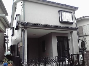 色サンプルの提出、着工近隣挨拶回り、完了確認、成約。