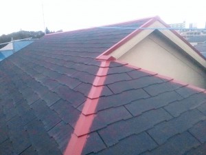 塗り甲斐のある屋根壁