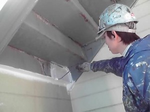 外壁準備完了!