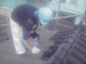 灼熱の屋根