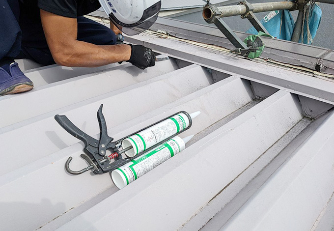 スレート・折板屋根の改修×防水